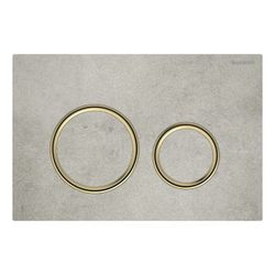 Geberit Sigma 50 (ex Sigma 21) Drückerplatte, 2-Mengen-Spülung, Round, Betonoptik, M... GEBERIT-115652JV1 4025410749345 (Abb. 1)