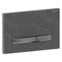 Geberit Drückerplatte Sigma50, 2-Mengen-Spülung, Square, Mustang-Schiefer, Metallfar... GEBERIT-115671JM2 4025410749437 (Abb. 1)