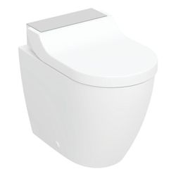 Geberit AquaClean Tuma Comfort WC-Komplettanlage Stand-WC, wandbündig, Edelstahl geb... GEBERIT-146310FW1 4025410758590 (Abb. 1)