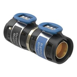 Geberit FlowFit Übergang auf Geberit Mepla bleifreie Siliziumbronze, d 20mm, d1 20mm... GEBERIT-620091001 4025416609681 (Abb. 1)