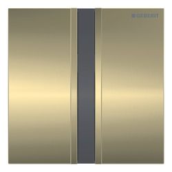 Geberit Typ 50 Abdeckplatte für Urinalsteuerung IR Square, Messing gebürstet... GEBERIT-241926QF1 4025410757036 (Abb. 1)
