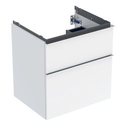 Geberit iCon Unterschrank für Waschtisch, 2 Schubladen Waschtisch 60cm, Weiß, lackie... GEBERIT-502303012 4025410941237 (Abb. 1)