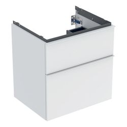 Geberit iCon Unterschrank für Waschtisch, 2 Schubladen Waschtisch 60cm, Weiß, lackie... GEBERIT-502303013 4025410941244 (Abb. 1)
