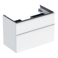Geberit iCon Unterschrank für Waschtisch, 2 Schubladen Waschtisch 90cm, Weiß lackier... GEBERIT-502305011 4025410941282 (Abb. 1)
