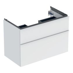 Geberit iCon Unterschrank für Waschtisch, 2 Schubladen Waschtisch 90cm, Weiß, lackie... GEBERIT-502305013 4025410941305 (Abb. 1)