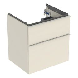 Geberit iCon Unterschrank für Waschtisch 2 Schubladen Waschtisch 60cm Sandgrau lacki... GEBERIT-502303JL1 4025410942319 (Abb. 1)