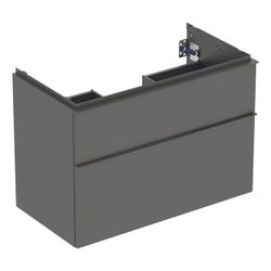 Geberit iCon Unterschrank für Waschtisch, 2 Schubladen Waschtisch 90cm, Lava lackier... GEBERIT-502305JK1 4025410942388 (Abb. 1)
