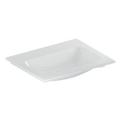 Geberit iCon Möbelwaschtisch 60x48cm ohne Hahnloch, ohne Überlauf, Weiß... GEBERIT-501843003 4025410895318 (Abb. 1)