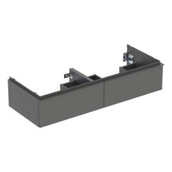 Geberit iCon Unterschrank für Doppelwaschtisch, 2 Schubladen 120x24,7cm, Lava lackie... GEBERIT-502314JK1 4025410942746 (Abb. 1)