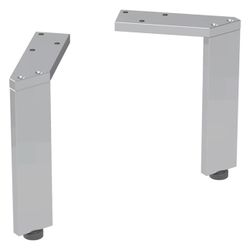 Geberit Set Füße schmal, 18,5-19,3cm, Aluminium, Chrom, 502329001... GEBERIT-502329001 4025410941855 (Abb. 1)