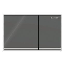 Geberit Omega 60 Drückerplatte, 2-Mengen-Spülung, Square, flächenbündig Lava, verspi... GEBERIT-115081JK1 4025410946706 (Abb. 1)