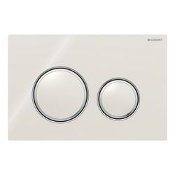 Geberit Sigma 50 (ex Sigma 21) Drückerplatte mit 2-Mengen-Spülung, Sandgrau, Metallf... GEBERIT-115884JL1 4025410947024 (Abb. 1)