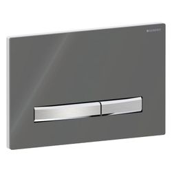 Geberit Drückerplatte Sigma50, 2-Mengen-Spülung, Square, Lava, Metallfarbe verchromt... GEBERIT-115788JK2 4025410946966 (Abb. 1)