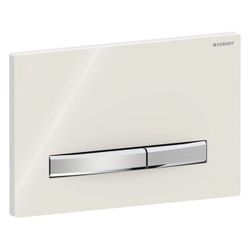 Geberit Drückerplatte Sigma50, 2-Mengen-Spülung, Square, Sandgrau, Metallfarbe verch... GEBERIT-115788JL2 4025410946973 (Abb. 1)