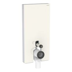 Geberit Monolith Plus Sanitärmodul für Stand-WC 101cm, Frontverkleidung Glas Sandgra... GEBERIT-131203JL7 4025410762894 (Abb. 1)