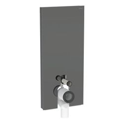 Geberit Monolith Plus Sanitärmodul für Stand-WC 114cm, Frontverkleidung Glas Lava, S... GEBERIT-131233JK7 4025410763358 (Abb. 1)
