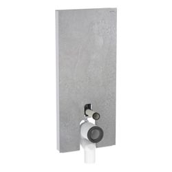 Geberit Monolith Plus Sanitärmodul für Stand-WC 114cm, Frontverkleidung Steinzeug Be... GEBERIT-131233JV7 4025410763396 (Abb. 1)