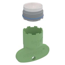 Geberit Strahlregler für Piave und Brenta Waschtischarmaturen, 1,3 l/min starr, 2436... GEBERIT-243638001 4025416547877 (Abb. 1)