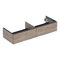 Geberit ONE Unterschrank für Waschtisch, 2 Schubladen, Waschtisch 135cm, H 26,6cm T ... GEBERIT-505076006 4025410630377 (Abb. 1)