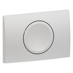 Geberit Drückerplatte Delta15 für Spül-Stopp-Spülung, Mattverchromt... GEBERIT-115120465 4025410652850 (Abb. 1)