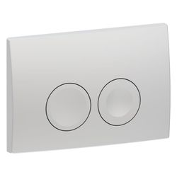Geberit Betätigungsplatte Delta25, 2-Mengen-Spülung, 16,4x24,6x3,1cm, Kunststoff, Ma... GEBERIT-115125465 4025410652942 (Abb. 1)