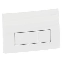 Geberit Betätigungsplatte Delta50, 2-Mengen-Spülung, 24,6x16,4x2,3cm, Kunststoff, We... GEBERIT-115105115 4025410653147 (Abb. 1)
