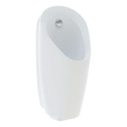 Geberit Preda Urinal mit integrierter Steuerung, Netz Zulauf hinten, Weiß... GEBERIT-116072001 4025416529828 (Abb. 1)