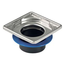 Geberit Aufsatz mit Rostträger, für Bodenablauf 8x8cm LängexBreite 8x8cm... GEBERIT-243121001 4025416415473 (Abb. 1)
