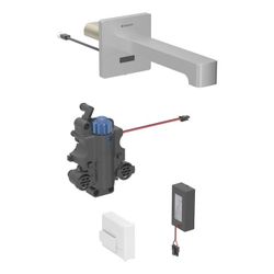 Geberit Brenta Waschtischarmatur Wandmontage Batteriebetrieb mit Thermostatmischer L... GEBERIT-116298SN1 4025410065469 (Abb. 1)