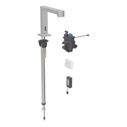 Geberit Brenta Waschtischarmatur, Standmontage, Batteriebetrieb, für UP-Funktionsbox... GEBERIT-116198SN1 4025410065100 (Abb. 1)