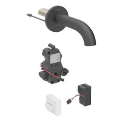 Geberit Piave Waschtischarmatur Wandmontage, Netzbetrieb, mit Mischer, Länge 17cm, M... GEBERIT-116262141 4025410064103 (Abb. 1)