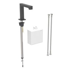 Geberit Brenta Waschtischarmatur, Standmontage, Batteriebetrieb, mit AP-Funktionsbox... GEBERIT-116174141 4025410063830 (Abb. 1)