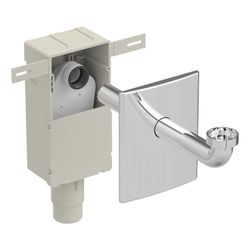 Geberit Set Unterputz-Geruchsverschluss für Waschbecken, Abgang horizontal Außendurc... GEBERIT-151120211 4025416667797 (Abb. 1)