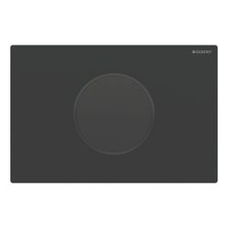 Geberit Sigma 10 WC-Steuerung elektronisch Batterie, 2-Mengen-Auslösung, Mattschwarz... GEBERIT-115908166 4025410703750 (Abb. 1)
