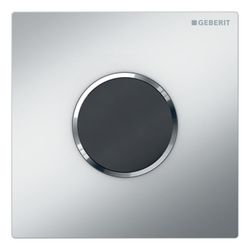 Geberit Typ 10 Urinalsteuerung mit elektronischer Spülauslösung, Batteriebetrieb, Ma... GEBERIT-116035JQ1 4025410703262 (Abb. 1)