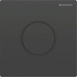 Geberit Typ 10 Abdeckplatte für Urinalsteuerung IR Round, Schwarz, Mattschwarz... GEBERIT-241925DW1 4025410703156 (Abb. 1)