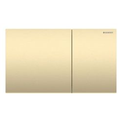 Geberit Sigma 70 Drückerplatte, 2-Mengen-Spülung Square Breite 25cm, Messingfarben g... GEBERIT-115622QF1 4025410762351 (Abb. 1)