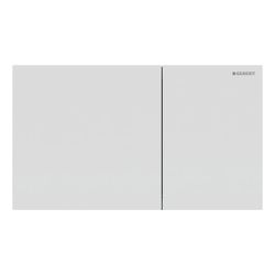 Geberit Sigma 70 Drückerplatte, 2-Mengen-Spülung Square Breite 25cm, Mattweiß, easy-... GEBERIT-115622JT1 4025410053541 (Abb. 1)