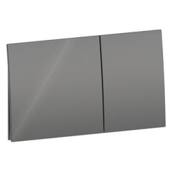 Geberit Drückerplatte Sigma70, 2-Mengen-Spülung Square Breite 25cm, Glas, Lava... GEBERIT-115622JK1 4025410762108 (Abb. 1)