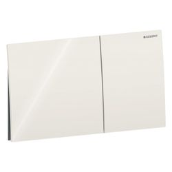 Geberit Drückerplatte Sigma70, 2-Mengen-Spülung Square Breite 25cm, Glas Sandgrau... GEBERIT-115622JL1 4025410762313 (Abb. 1)