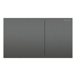 Geberit Sigma 70 Drückerplatte, 2-Mengen-Spülung Square Breite 25cm, Schwarzchrom ge... GEBERIT-115622QD1 4025410762344 (Abb. 1)