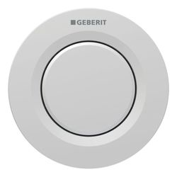 Geberit Typ 01 Fernbetätigung pneumatisch, 1-Mengen-Spülung, Unterputz-Drücker, Matt... GEBERIT-116040JQ1 4025410740533 (Abb. 1)
