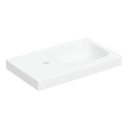 Geberit iCon Light Handwaschbecken mit Ablagefläche 53x13x31cm Weiß matt Hahnloch li... GEBERIT-501833JT1 4025410071798 (Abb. 1)