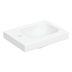 Geberit iCon Light Handwaschbecken 38x13x28cm, Weiß, matt, Hahnloch links, ohne Über... GEBERIT-501831JT1 4025410071774 (Abb. 1)