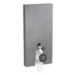 Geberit Monolith Plus Sanitärmodul für Stand-WC 101cm, Frontverkl. Steinzeug Schiefe... GEBERIT-131203007 4025410762931 (Abb. 1)