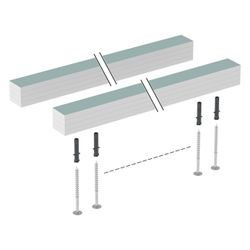Geberit Duofix Set Paneelstreifen, verleimt, 2 Stück... GEBERIT-111288001 4025410076601 (Abb. 1)