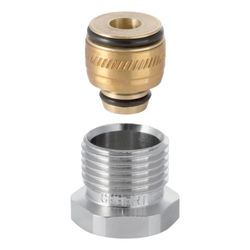 Geberit Mepla Anschlussverschraubung mit Außengewinde CW617N, d 16mm, G 1/2″... GEBERIT-641515001 4025416155867 (Abb. 1)