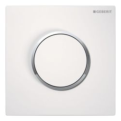 Geberit Typ 10 Drückerplatte für Urinalsteuerung mit pneumatischer Spülauslösung, Ro... GEBERIT-241915KJ1 4025416940982 (Abb. 1)