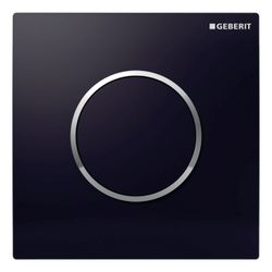 Geberit Typ 10 Drückerplatte für Urinalsteuerung mit pneumatischer Spülauslösung, Ro... GEBERIT-241915KM1 4025416941019 (Abb. 1)