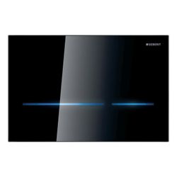 Geberit Sigma 80 Drückerplatte, 2-Mengen-Spülung, Square, 4,1V bis Baujahr 2022, Sch... GEBERIT-242618SG1 4025416157595 (Abb. 1)